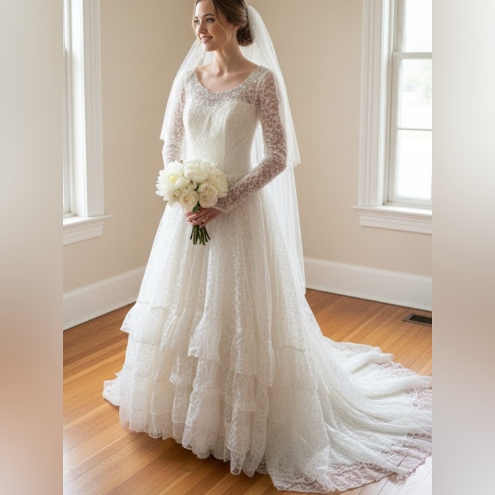 Elegant Lace Wedding Dress